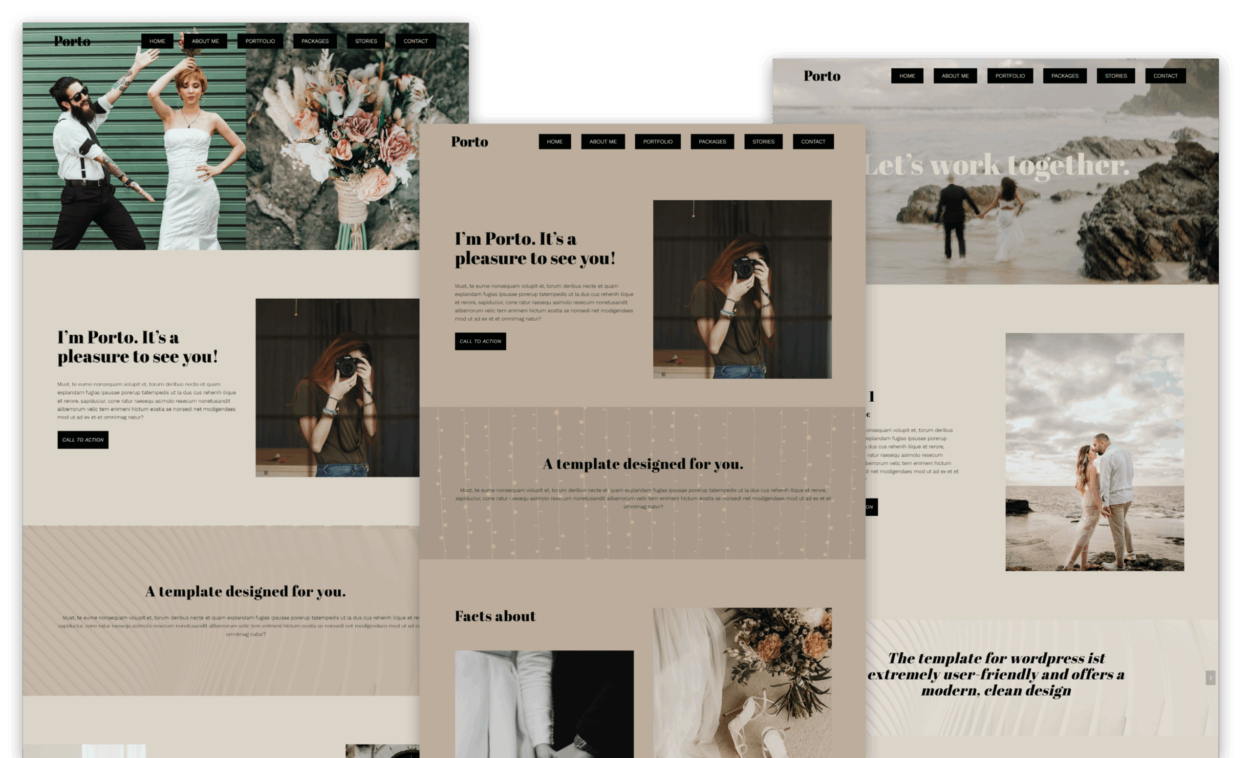 Professionelles WordPress Template für modernes Webdesign – jetzt online kaufen