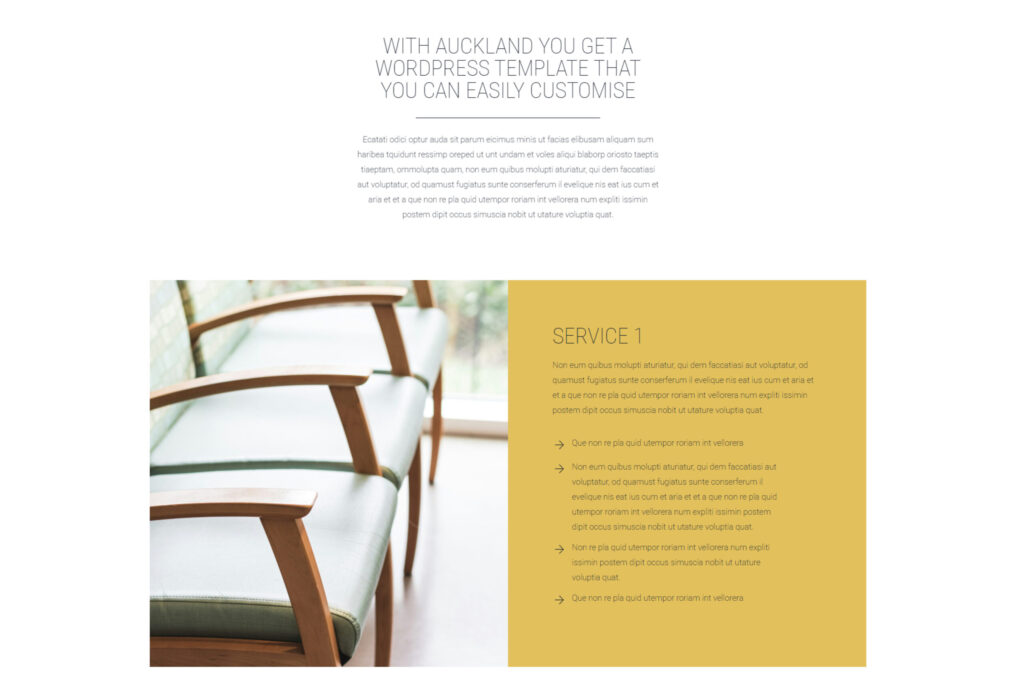 Webdesign Template für Zahnärzte – freundlich & modern