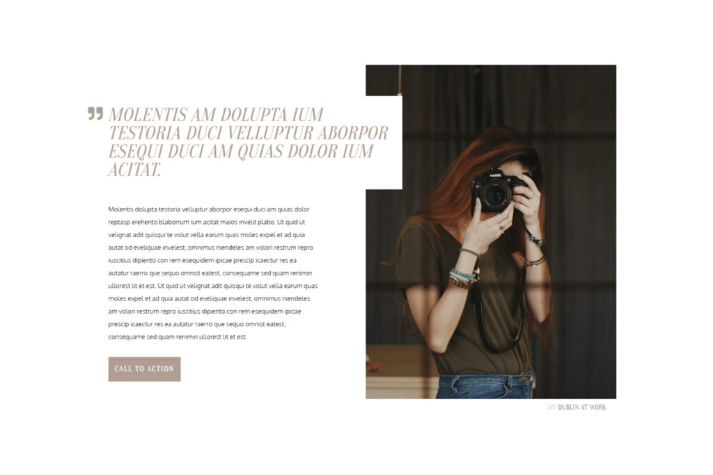Website Vorlage Hochzeit – romantisches, modernes Webdesign