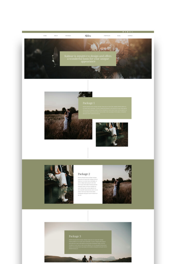 WordPress Theme Fotografen – responsive Galerie-Website
