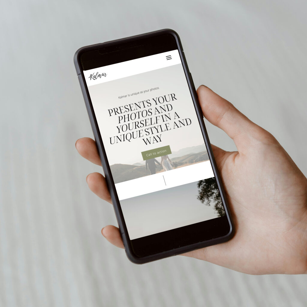 WordPress Template Fotograf – individuelles Design für Marken