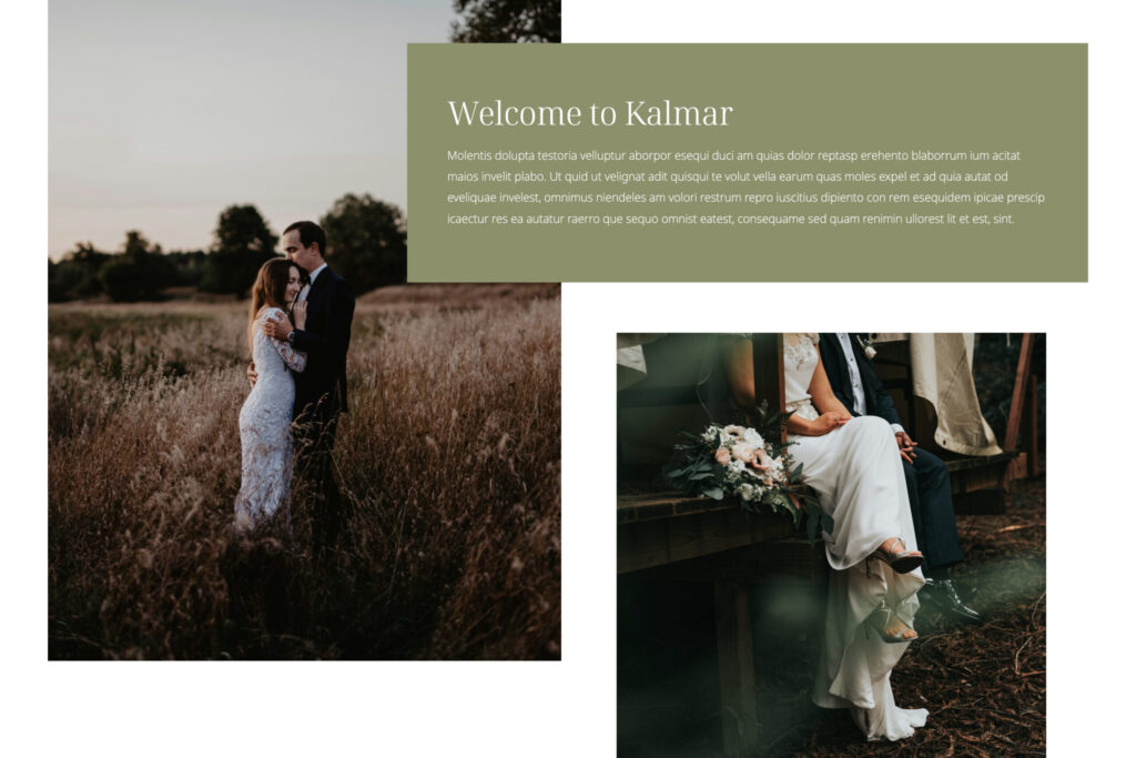 Responsive Portfolio Vorlage – Webdesign für Fotografen