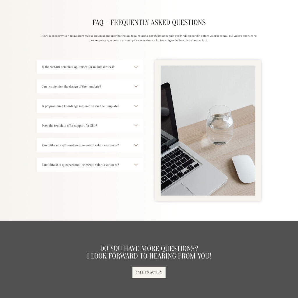 WordPress Theme Beratung – Premium Template für Selbstständige