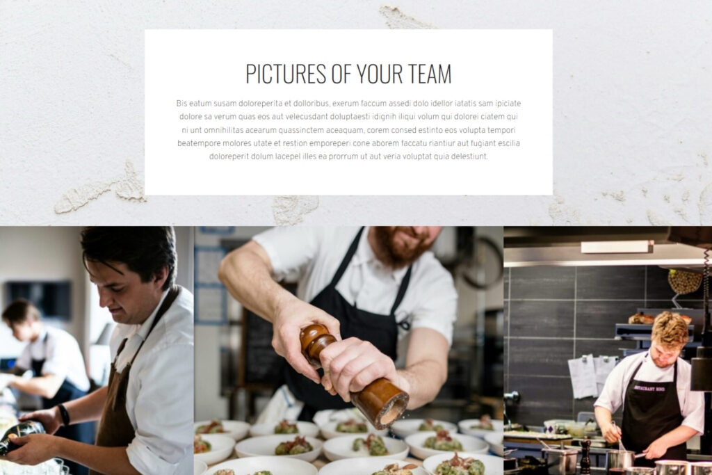 WordPress Template für Gourmet Restaurants – edel & professionell