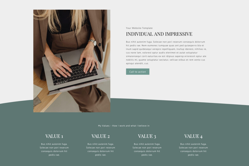 WordPress Theme für Business Coaching – strukturiert & responsive